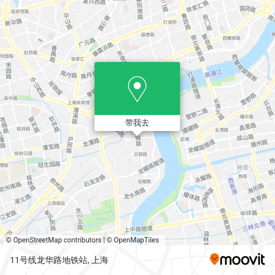11号线龙华路地铁站地图