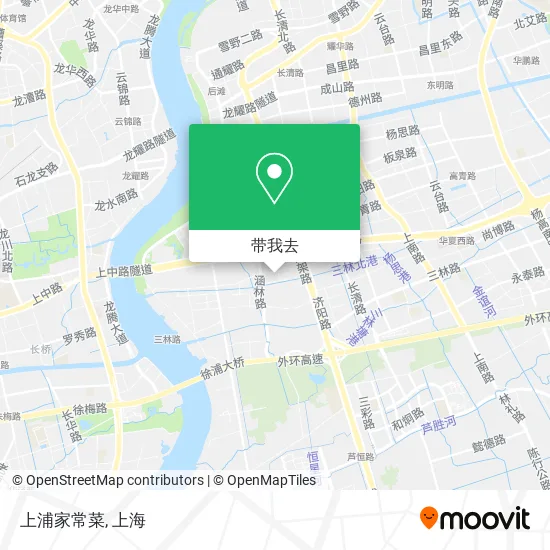 上浦家常菜地图
