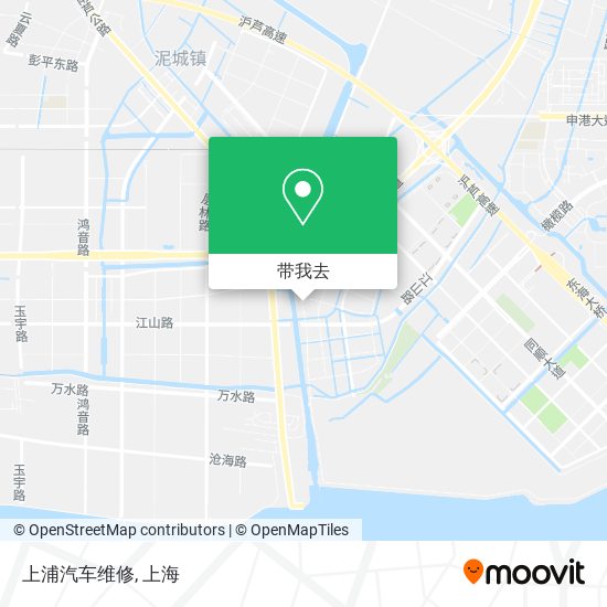 上浦汽车维修地图