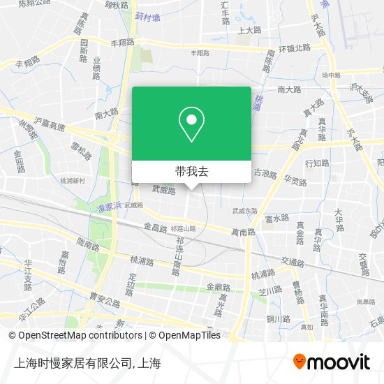 上海时慢家居有限公司地图