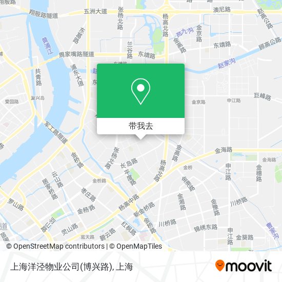 上海洋泾物业公司(博兴路)地图