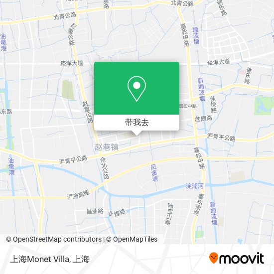 上海Monet Villa地图