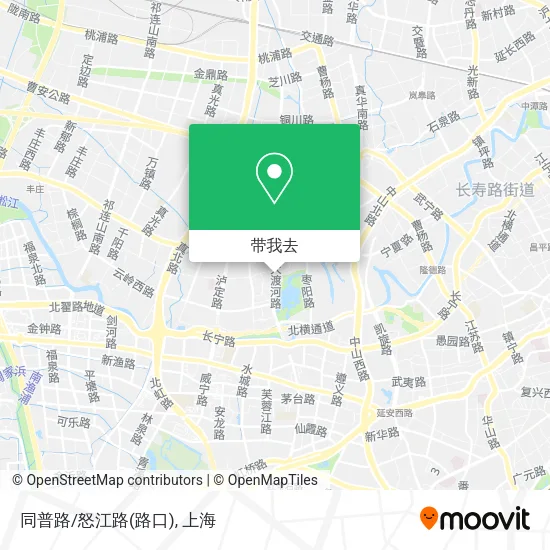 同普路/怒江路(路口)地图