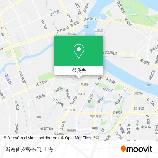 新逸仙公寓-东门地图