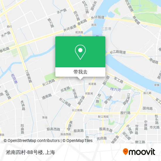 淞南四村-88号楼地图