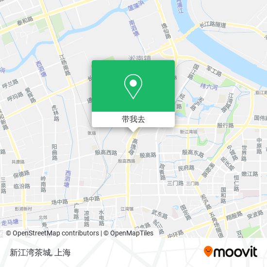 新江湾茶城地图