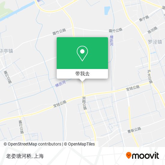 老娄塘河桥地图