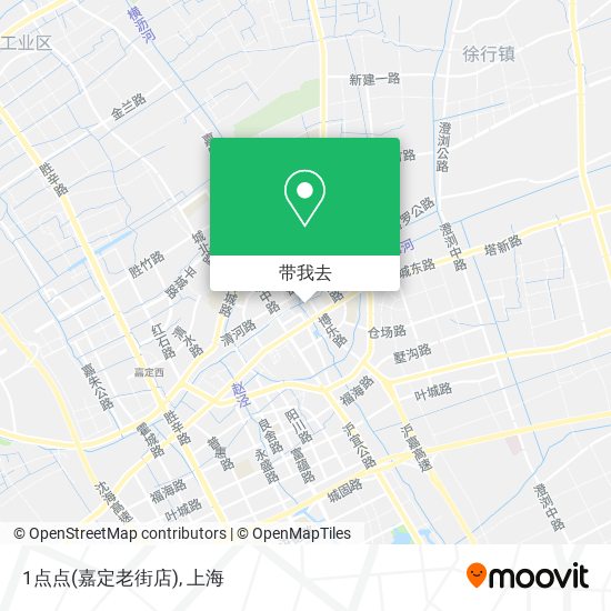 1点点(嘉定老街店)地图