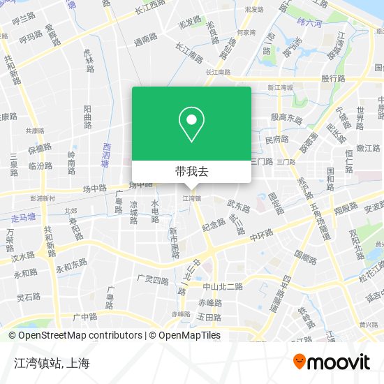 江湾镇站地图