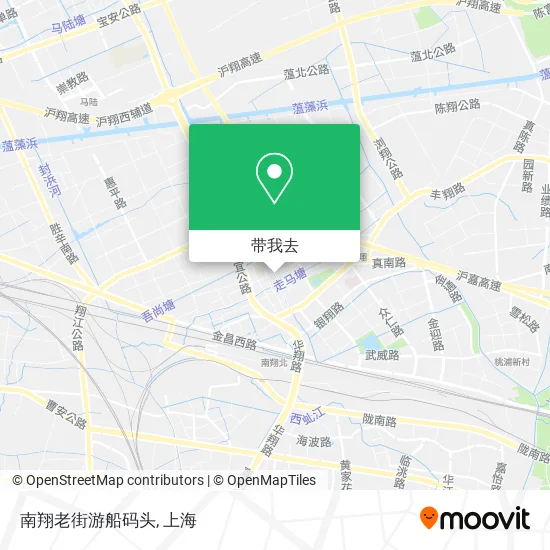 南翔老街游船码头地图