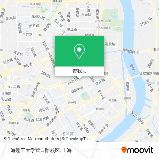 上海理工大学营口路校区地图