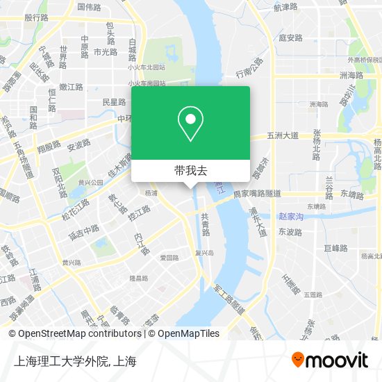 上海理工大学外院地图