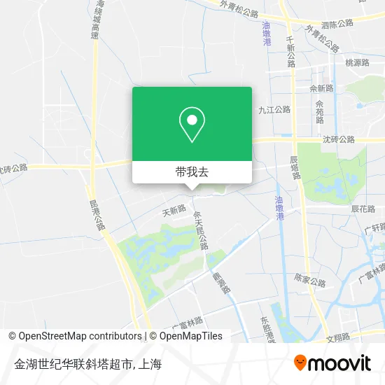 金湖世纪华联斜塔超市地图