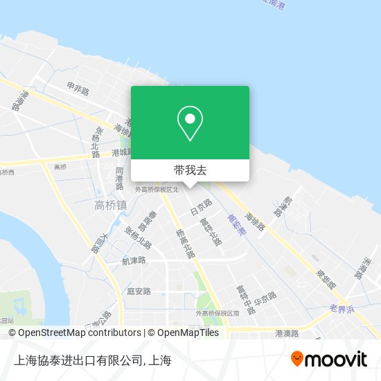 上海協泰进出口有限公司地图