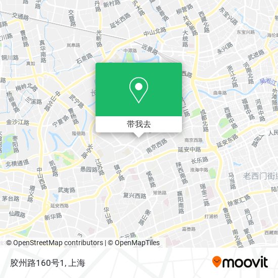 胶州路160号1地图