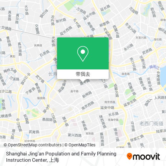 Shanghai Jing'an Population and Family Planning Instruction Center地图