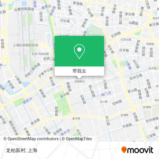 龙柏新村地图