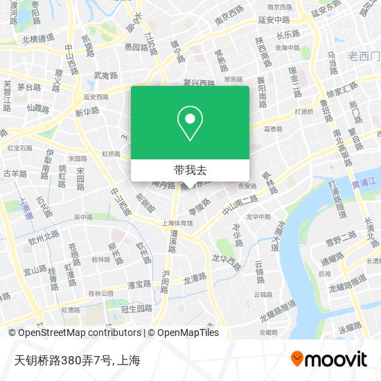 天钥桥路380弄7号地图