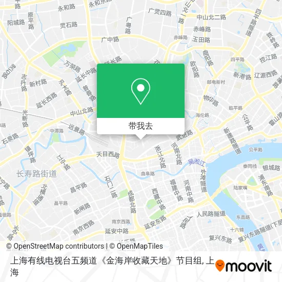 上海有线电视台五频道《金海岸收藏天地》节目组地图