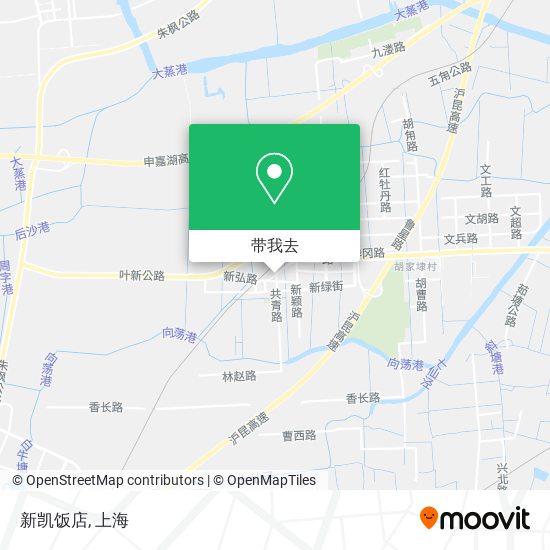 新凯饭店地图