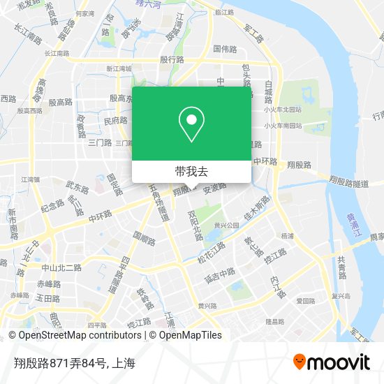 翔殷路871弄84号地图