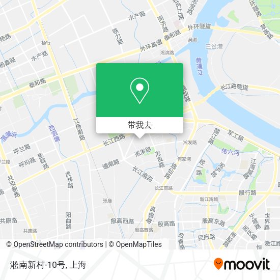 淞南新村-10号地图