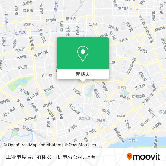 工业电度表厂有限公司机电分公司地图
