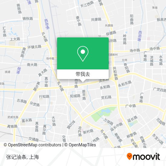 张记油条地图