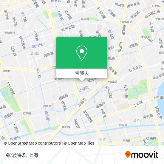 张记油条地图
