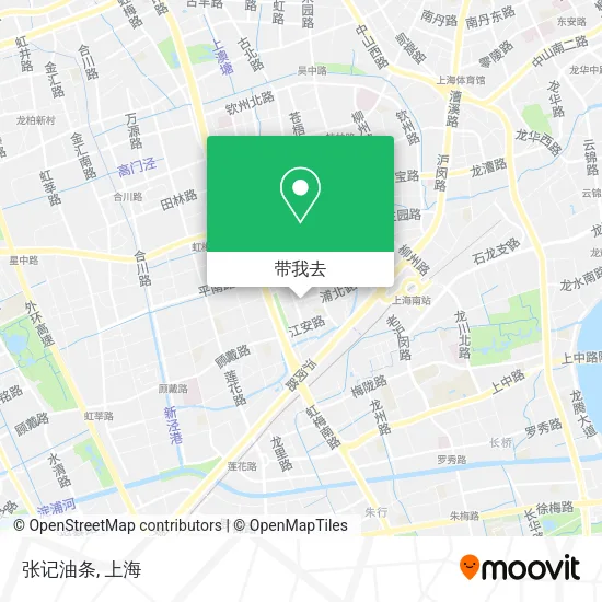 张记油条地图