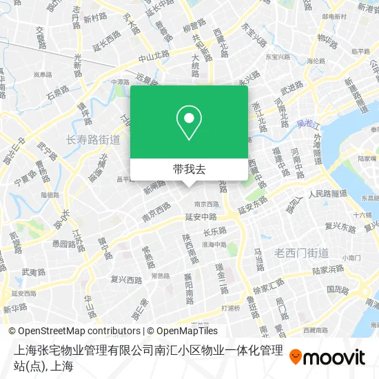 上海张宅物业管理有限公司南汇小区物业一体化管理站(点)地图
