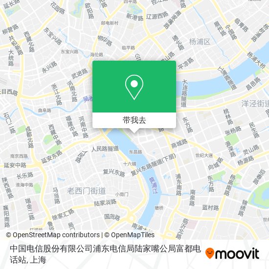 中国电信股份有限公司浦东电信局陆家嘴公局富都电话站地图