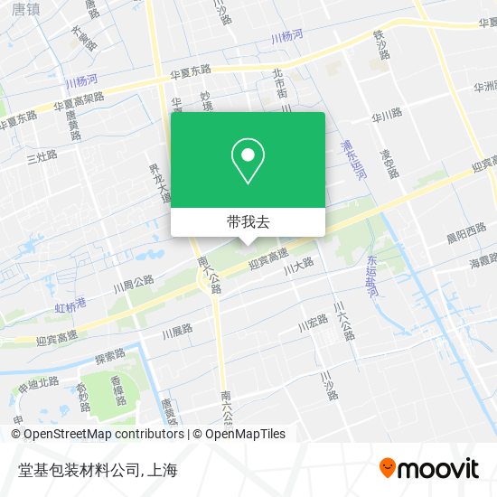 堂基包装材料公司地图
