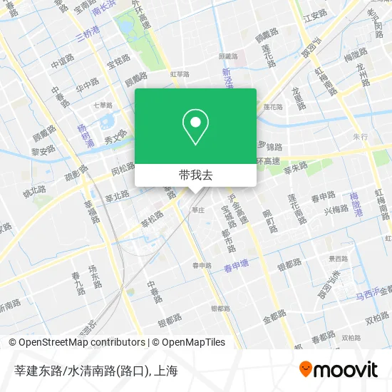 莘建东路/水清南路(路口)地图