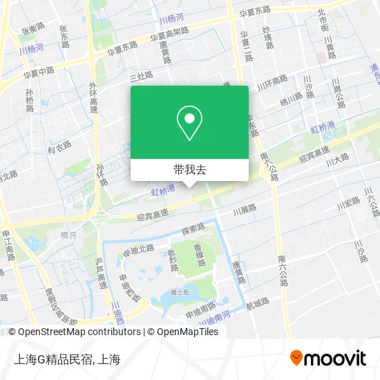 上海G精品民宿地图