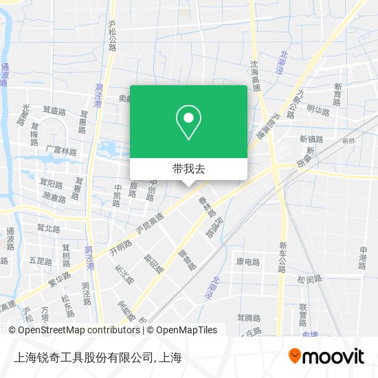 上海锐奇工具股份有限公司地图