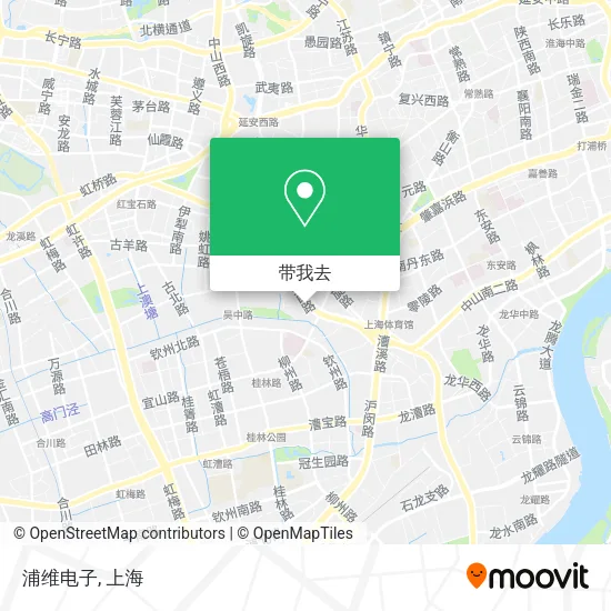 浦维电子地图