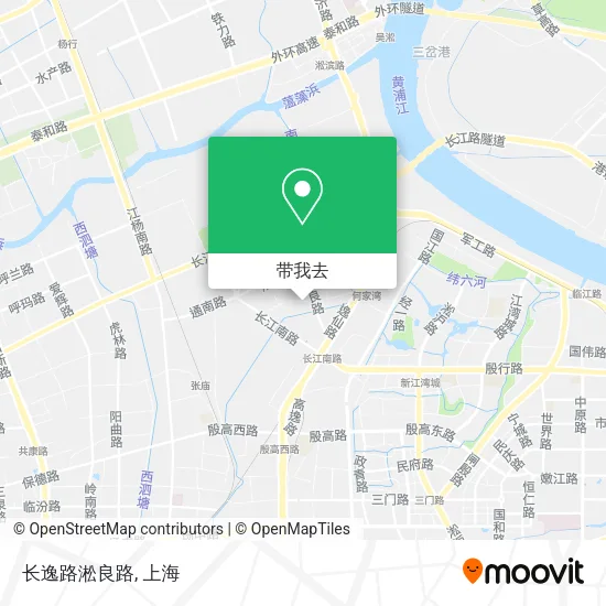 长逸路淞良路地图
