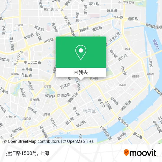 控江路1500号地图