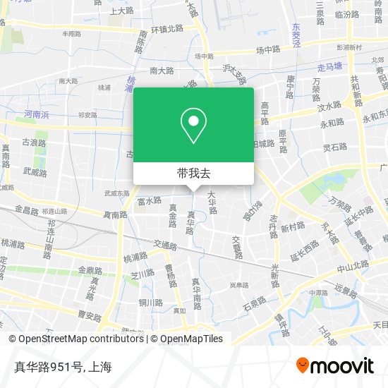 真华路951号地图