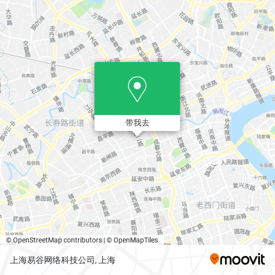 上海易谷网络科技公司地图