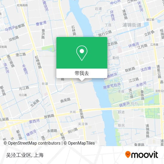 吴泾工业区地图