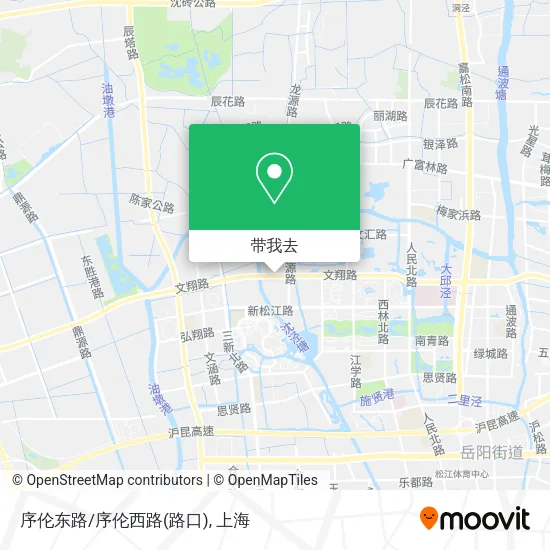 序伦东路/序伦西路(路口)地图