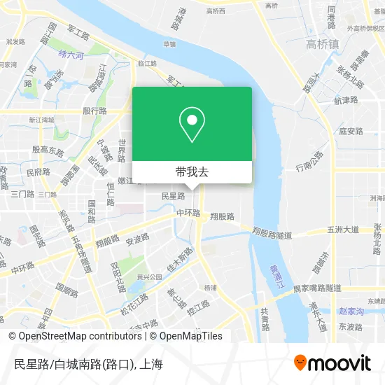 民星路/白城南路(路口)地图