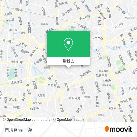 自润食品地图