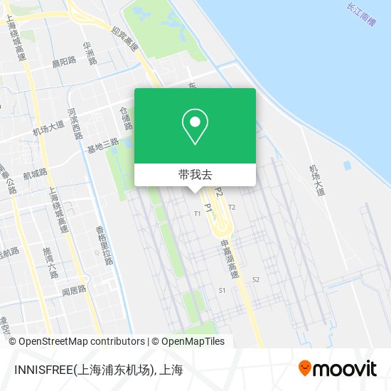 INNISFREE(上海浦东机场)地图