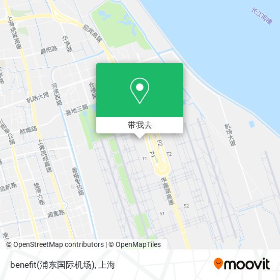 benefit(浦东国际机场)地图