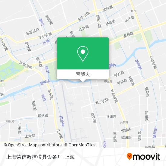 上海荣信数控模具设备厂地图