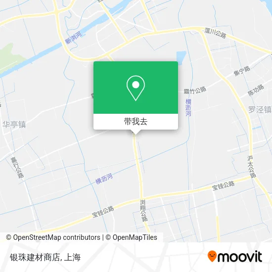 银珠建材商店地图