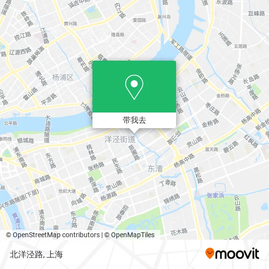 北洋泾路地图